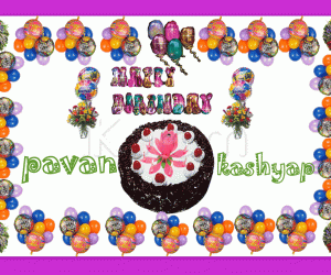 Rangoli: Happy Birhthday Pavan