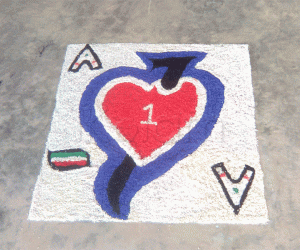 Rangoli: Kolam 3