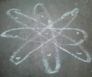 Rangoli: Kirithi's Dotted Kolam1
