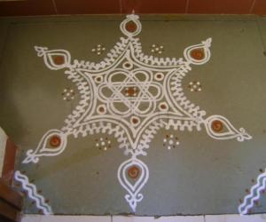 Freehand Kolam