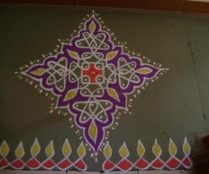 Third Day of Navrathri Maakolam