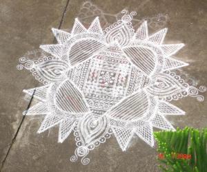 Rangoli: margazhi rangoli