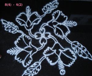 Rangoli: Spring Garden Kolams - Hibiscus