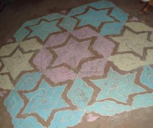 Rangoli: Dotted rangoli