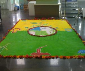 Rangoli: Rangoli - Green Revolution