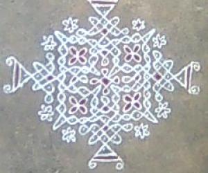 Rangoli: Gantu Rangoli (Sikku Kolam)