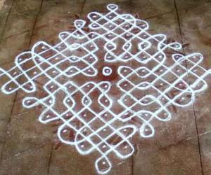 Rangoli: rangoli with dots