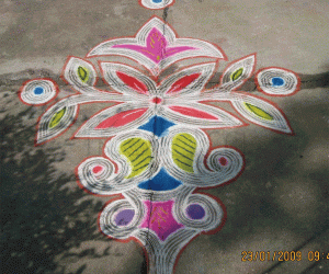 Traditional Kolam