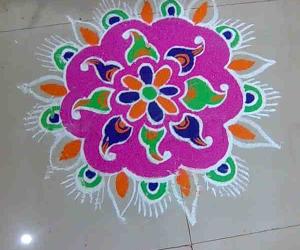 Rangoli: Color kolam