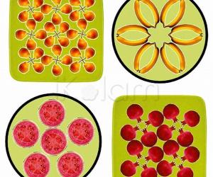 Rangoli: Fruits for Veggie patch 