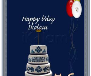 Rangoli: Happy 7th birthday Ikolam!