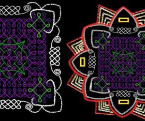 dotted kolam