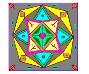 simple kolam