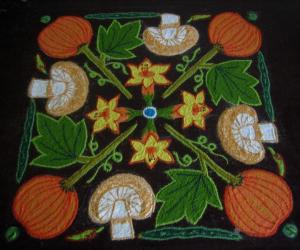 Rangoli: Avial for our picnic