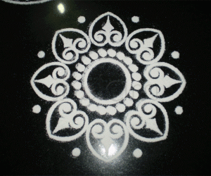 Rangoli: Stencil Kolam
