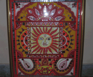 Rangoli: Gurjari painting
