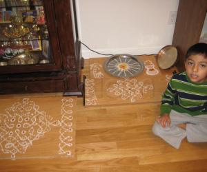 dotted kolam