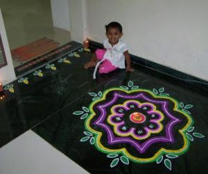 My Diwali Rangoli