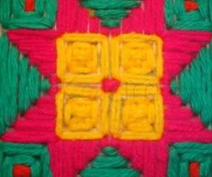 Rangoli: Wollen Rangoli