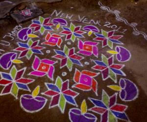 Margazhi kolam 