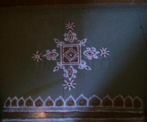 Small Freehand kolam