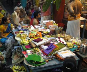 Rangoli: uthana dwadashi or thulasi damodhara  vivaha