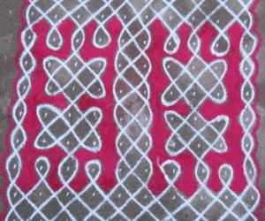 Rangoli: 10 Dotted Kolam