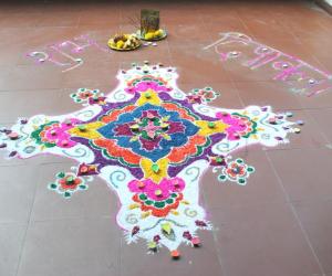 Rangoli: Diwali rangoli