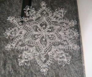 free hand kolam