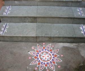 Daily kolam