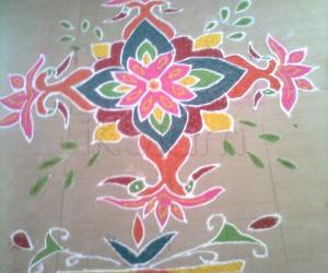 pongal dots rangoli