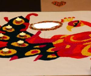 My Malaysia Team Rangoli for DeepaavaLi