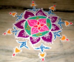 Diwali rangoli contest 2010