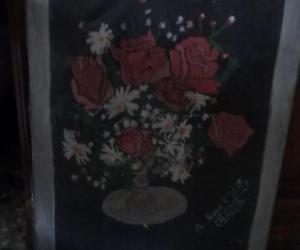 Rangoli: Painting of flower pot