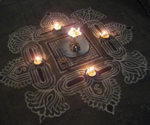 Karthigai kolam