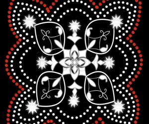 alpana kolam