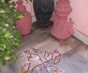 flat kolam