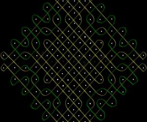 dotted kolam