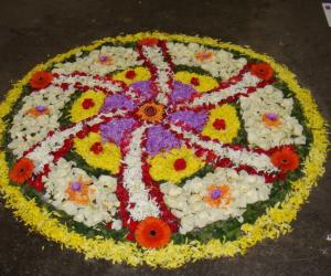 Rangoli: Rangoli display for Diwali in dublin (3)