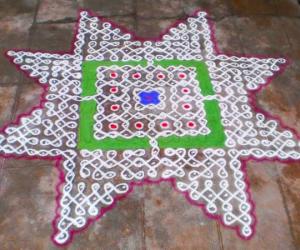 Rangoli: MARGAZHI DAY-16