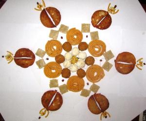 Edible Rangoli