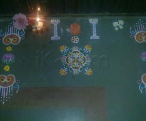 Rangoli: Stencil rangoli
