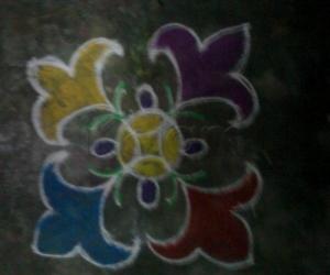Rangoli: my own design