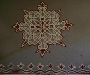 Rangoli: Chikku Kolam
