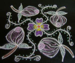Rangoli: Podikolam