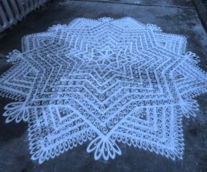Rangoli: Friday kolam