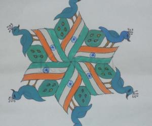 Independence day KOlam