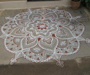 Rangoli: Ganesh Chaturthi Kolam