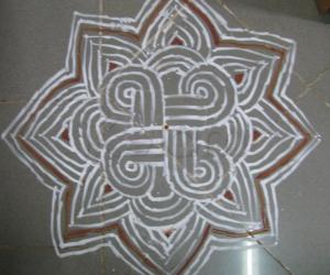 Rangoli: Ganesh Chathurthi  maakolam