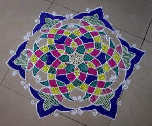 Basic design no. 1 on the floor